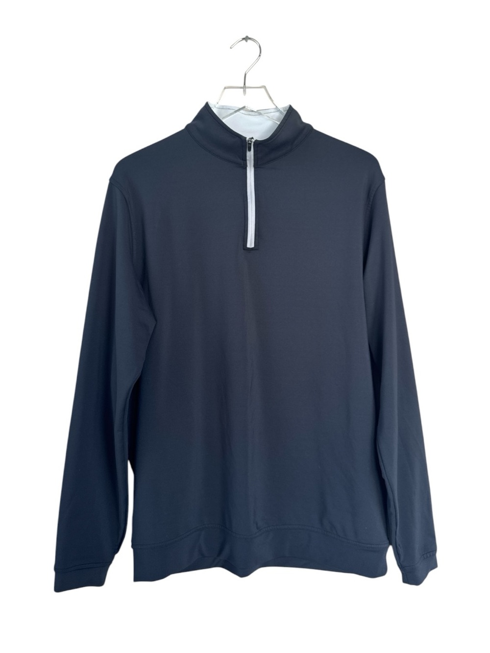 Peter Millar Wicking Performance Quarter Zip Pullover Men’s Large Black